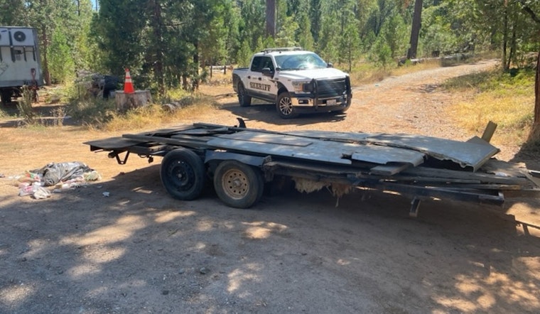 Calaveras County Sheriff's Office Investigates Illegal Dumping Incident in West Point, Encourages Public Vigilance