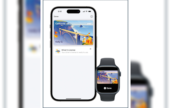 California Unveils Digital Driver's Licenses and State IDs for Apple Wallet in Tech Upgrade Push
