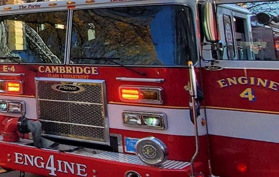 Cambridge Firefighters Join Forces with Somerville to Battle Glendale Avenue Blaze