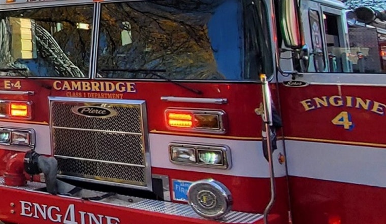Cambridge Firefighters Join Forces with Somerville to Battle Glendale Avenue Blaze
