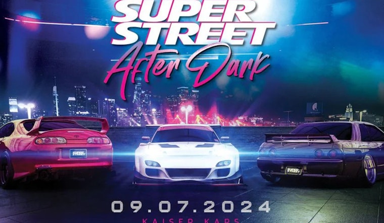 Car Enthusiasts Gear Up for MotorTrend's "Super Street After Dark" in Compton, Highlighting LA's Auto Culture