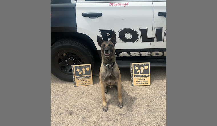 Carrollton, Texas, Police Celebrate Murtaugh and Riggs on National Police K9 Day