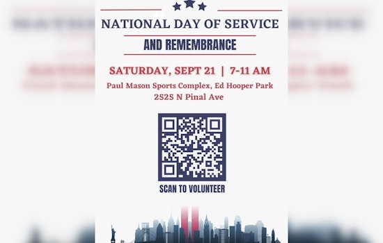 Casa Grande Invites Community to Volunteer in 9/11 Day of Service and Remembrance at Ed Hooper Park