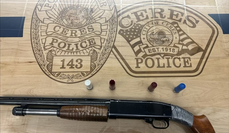 Ceres Police Successfully End High-Speed Chase, Arrest Suspected Gang Members with Recovered Weapon