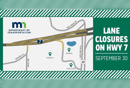 Chanhassen Alert: Scheduled Repaving to Disrupt HWY 7 and HWY 41 Traffic on September 30