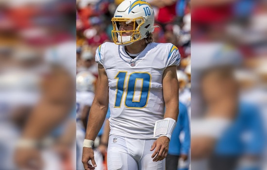 Chargers QB Justin Herbert Sidelined with Ankle Injury in Clash with Steelers, Availability Against Chiefs in Doubt