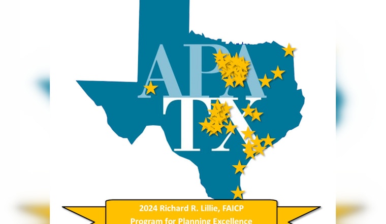 Cibolo Planning Department Honored for Excellence by Texas APA