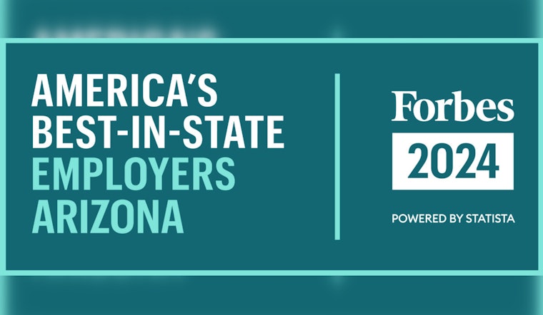 City of Phoenix Earns Accolades as One of America's Best-In-State Employers by Forbes