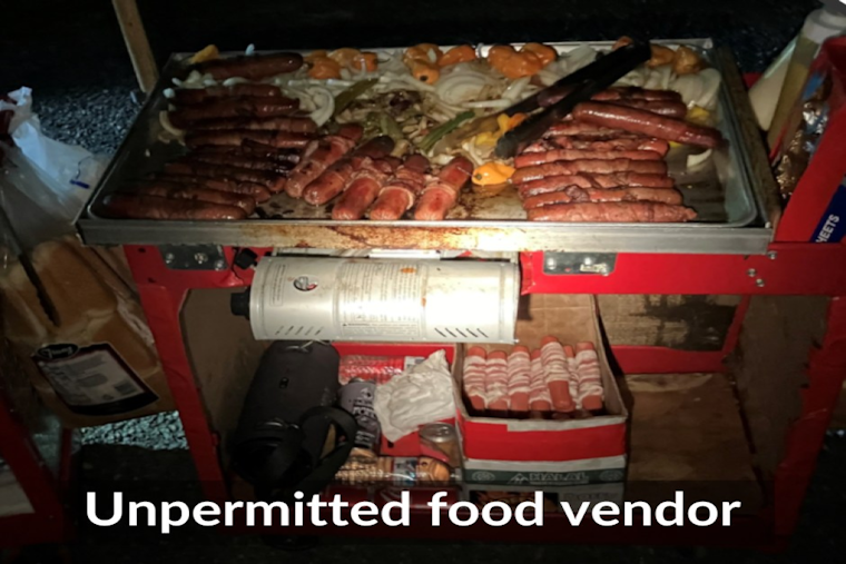Clark County Officials Warn of Public Health Risk from Unpermitted Food Carts Near Event Venues