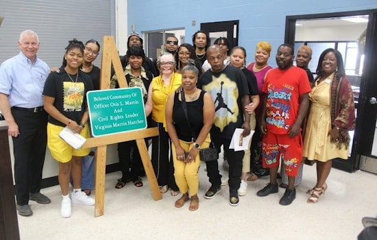 Clarksville Icons Otis L. Martin and Virginia Martin-Hatcher Honored with Commemorative Marker