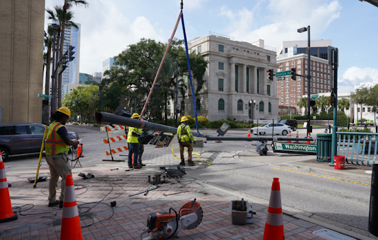 Cleanup Underway in Downtown Orlando Post-Hurricane Helene, Police Advise Avoiding Magnolia & Washington Intersection