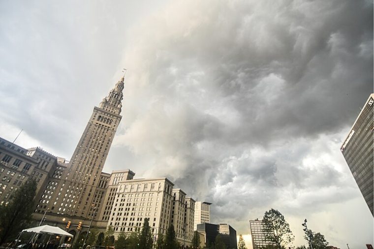 Cleveland on Alert, Severe Thunderstorms, Damaging Winds, and Large Hail Forecasted by NWS