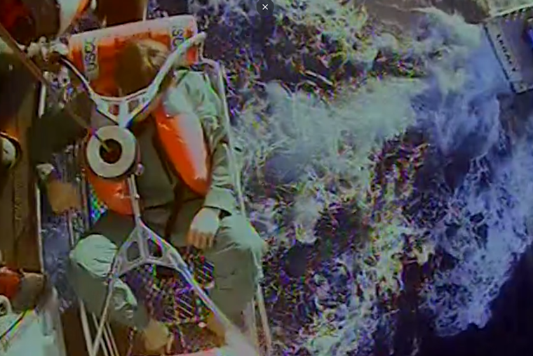 Coast Guard Helicopter Crew Successfully Medevacs Man from Fishing Vessel Near San Clemente Island