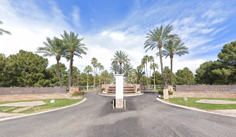 Community Alert, $20K Custom Made Bronze Statue Stolen from Mesa's Mountain View Cemetery