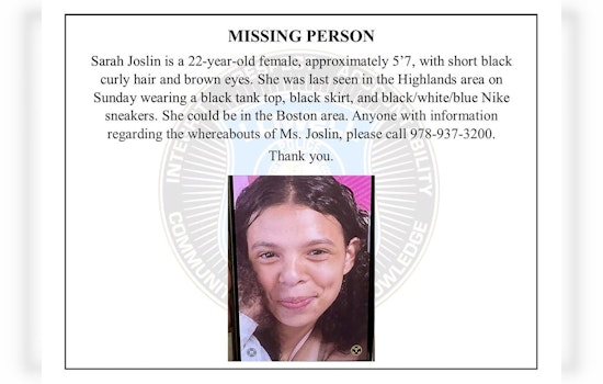 Community and Law Enforcement Unite in Search for Missing 22-Year-Old Sarah Joslin in Highlands, Links to Boston Investigated