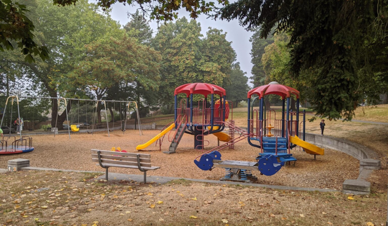 Construction Begins on "Woodland Explorer" Play Area at Salmon Bay Park in Ballard, Seattle