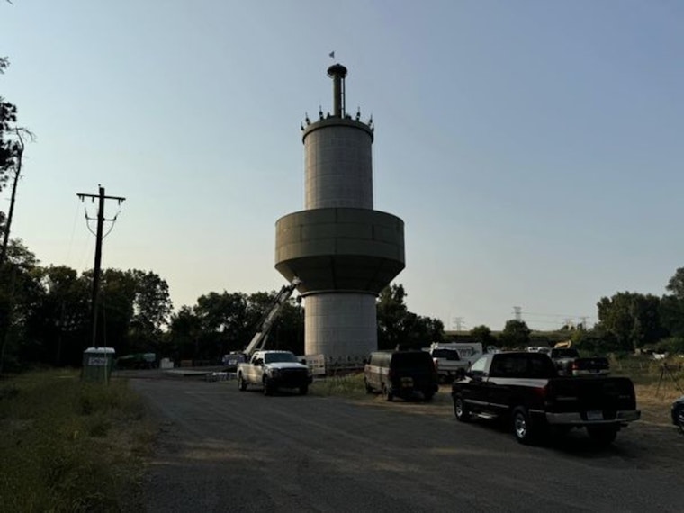 Coon Rapids Skyline Transformed as One-Million Gallon Water Tank Rises at New Tower Site