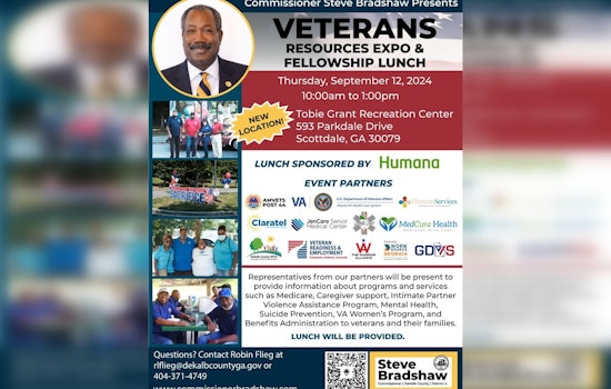 DeKalb Commissioner Steve Bradshaw Hosts Veterans Expo, Collaborates With Atlanta VA for Support Services