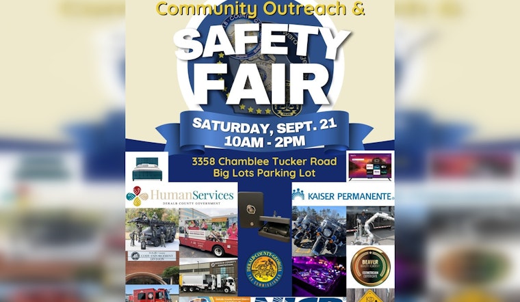 DeKalb County Police to Host Community Event with Safety Resources and Family Fun on Chamblee Tucker Road