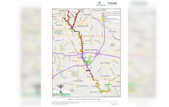 DeKalb County to Host Public Information Open House for Shoal Creek Sewer Project on October 1