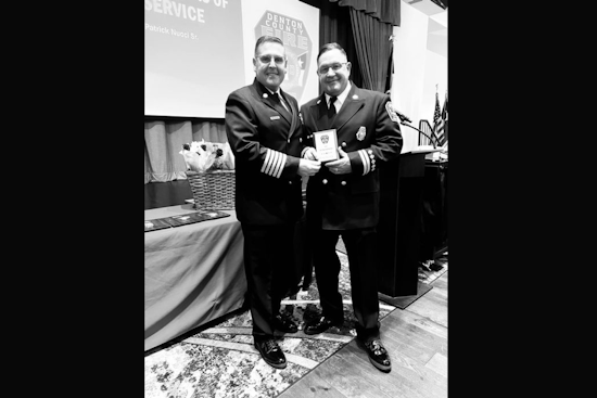 Denton Celebrates Fire Captain Patrick Nuoci Sr.'s 25 Years of Dedicated Service to Community Safety