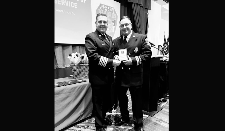 Denton Celebrates Fire Captain Patrick Nuoci Sr.'s 25 Years of Dedicated Service to Community Safety