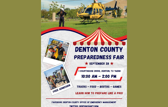 Denton County Hosts Preparedness Fair to Equip Residents with Emergency Skills and Knowledge