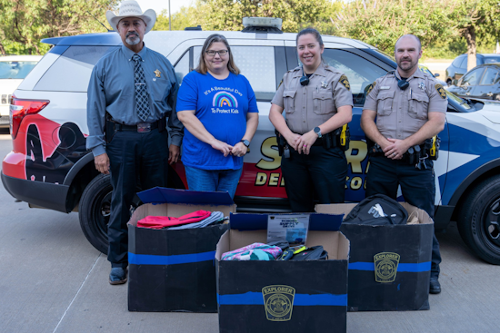 Denton County Sheriff’s Office Explorer Post 29 Rallies Community Support for CPS School Supply Drive