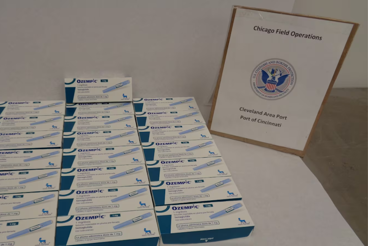 $270,000 in Counterfeit Weight Loss Drugs Seized by CBP and FDA in Cincinnati