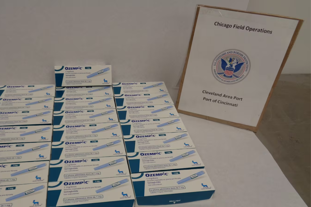 270,000 in Counterfeit Weight Loss Drugs Seized by CBP and FDA in