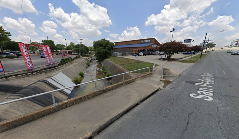 Driver Sustains Minor Injuries as Car Plunges into Ditch Near North Star Mall in San Antonio