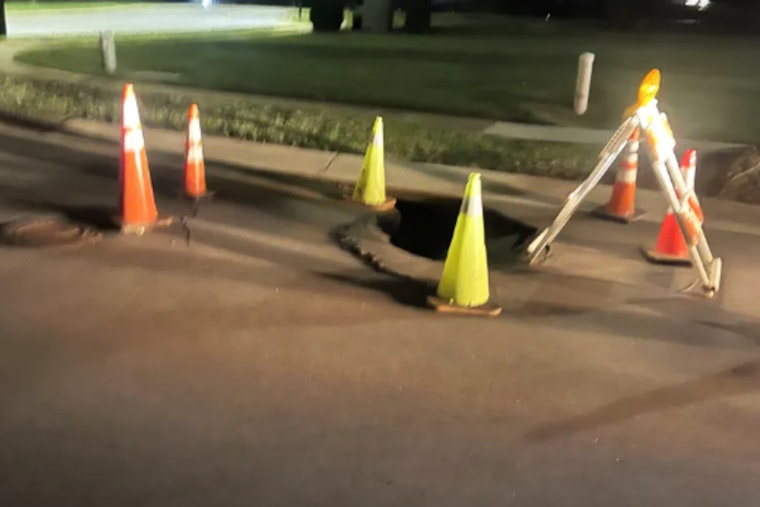 Drivers Warned as Sinkhole Emerges on City Church Street in Gaston County Near School and Residential Area