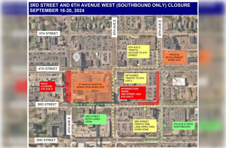 Duluth Advisory: Upcoming Partial Closure at Third Street and Sixth Avenue East Starting This Monday