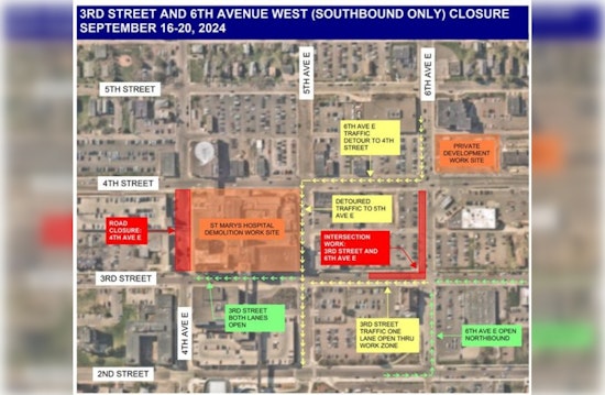 Duluth Advisory: Upcoming Partial Closure at Third Street and Sixth Avenue East Starting This Monday
