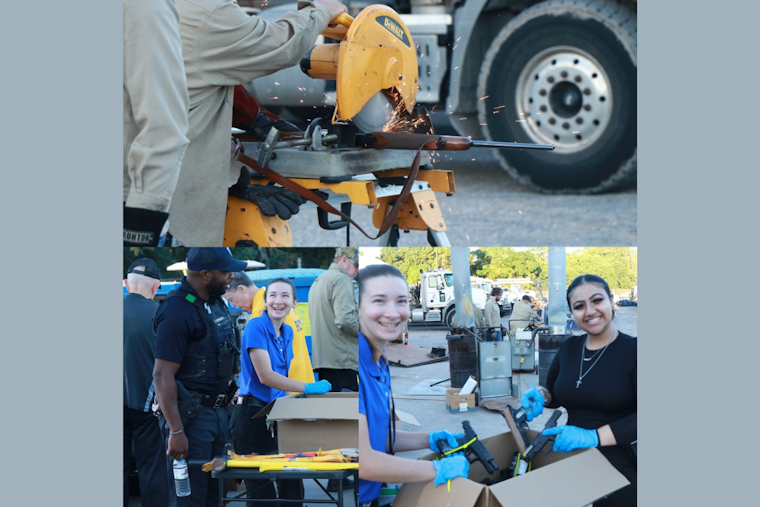 Duncanville Police Conducts Major Clear-Out, Destroying Over 1,240 Items in Commitment to Community Safety