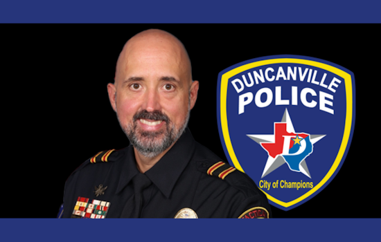 Duncanville Police Department Elevates Adrian Tijerina to Assistant Chief of Police