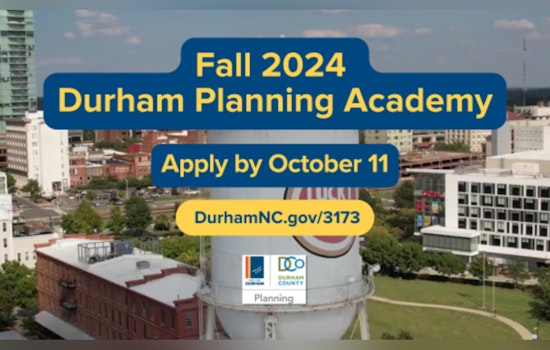 Durham Planning Academy Invites Residents to Shape the City's Future as Applications Open for Fall 2024 Session
