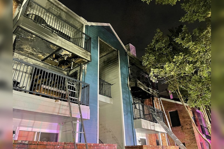 Early Morning Blaze Injures Two, Displaces Residents at North Austin Apartment Complex