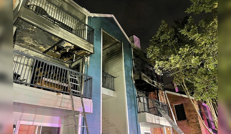 Early Morning Blaze Injures Two, Displaces Residents at North Austin Apartment Complex