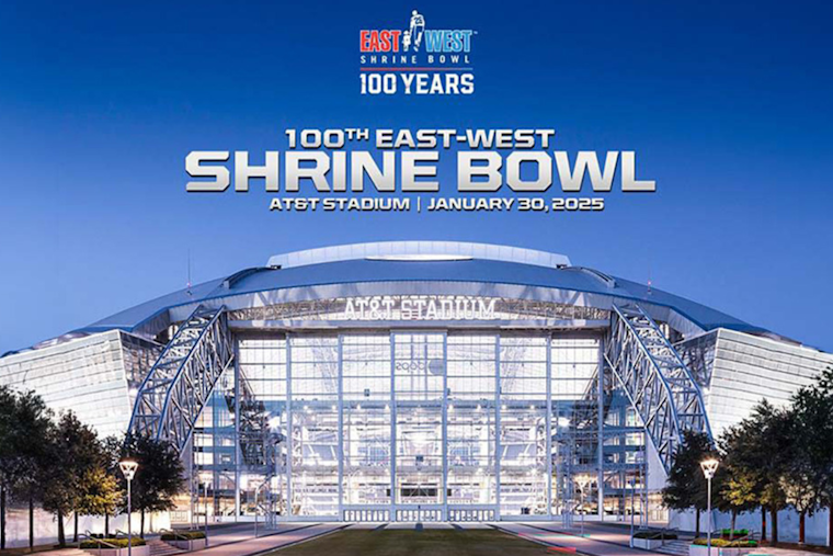 East-West Shrine Bowl Marks Centennial Game at AT&T Stadium in Arlington, Televised on NFL Network