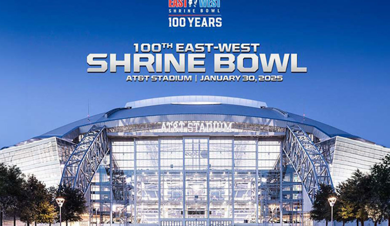 East-West Shrine Bowl Marks Centennial Game at AT&T Stadium in Arlington, Televised on NFL Network