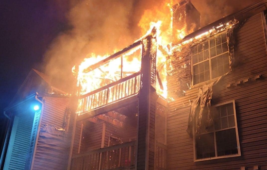 Eight Families Displaced, Firefighter Injured as Fire Ravages Woodlawn Commons Apartments