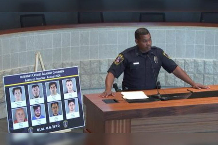 Eight Suspects Arrested in Bloomington Internet Crimes Against Children Sting