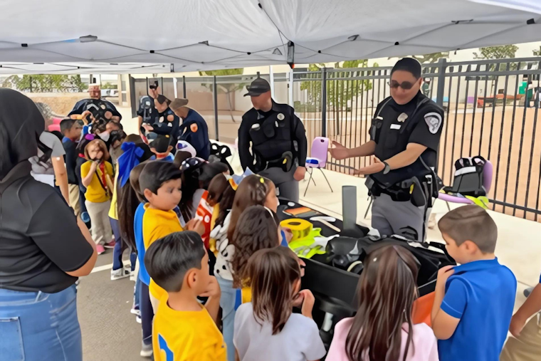 El Paso County Deputies Educate and Inspire at Col. Ben Narburth Elementary School Career Day