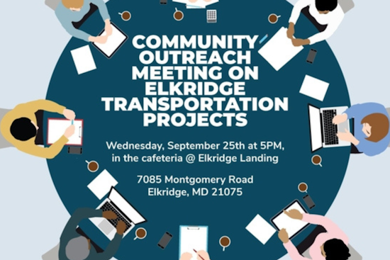 Elkridge Residents to Discuss New Sidewalks and Intersection Upgrades at Howard County Public Meeting