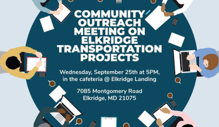 Elkridge Residents to Discuss New Sidewalks and Intersection Upgrades at Howard County Public Meeting