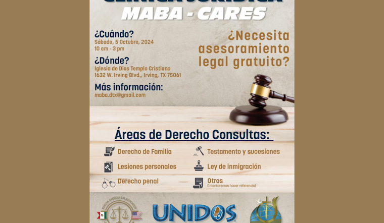 Empowerment Through Legal Knowledge: Irving Police Department Hosts UNIDOS Legal Advice Workshop on October 5th