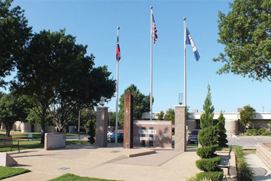 Euless Honors 9/11 Heroes: Solemn Ceremony by World Trade Center Artifact