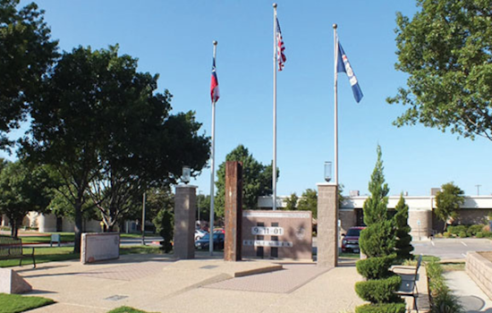 Euless Honors 9/11 Heroes: Solemn Ceremony by World Trade Center Artifact