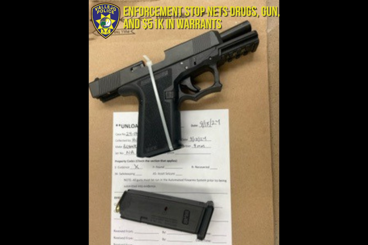 Expired Registration Leads to Arrests for Drug Possession and Outstanding Warrants in Vallejo